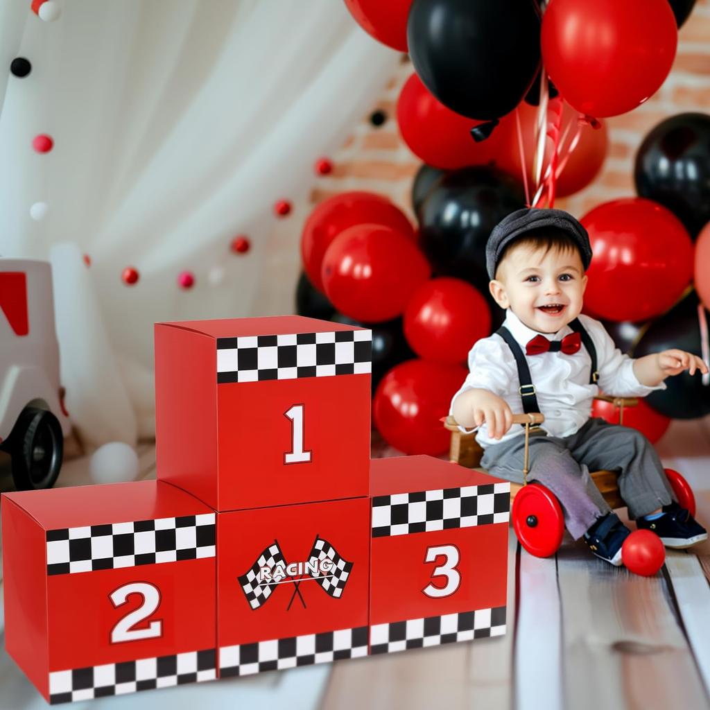 Автомобиль Соревнование 123 Светофор Реквизит Украшение для вечеринки Коробка