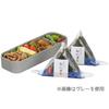 Iwasaki Kogyo Lunch Box 3WAY Slim Easy Care KN Khaki B-1484