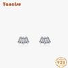 Tancise 925 Sterling Silver Zircon Earrings Drop Earrings For Women Wedding Party Gifts