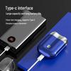 Мини Магнитная Двухлезвийная USB Дорожная Электробритва