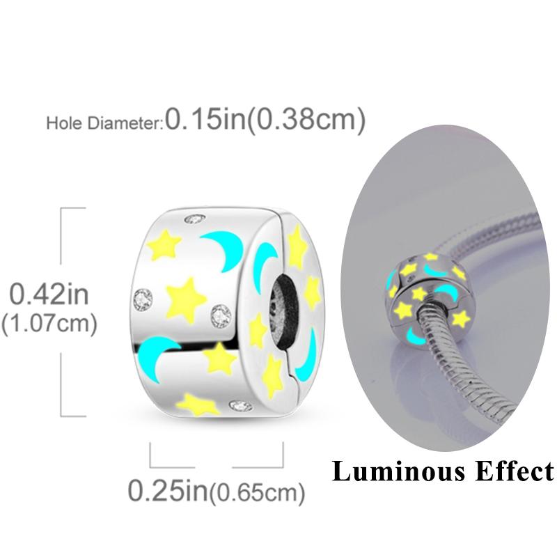 Оригинальные Шармы Бусины Медные Клипсы Шармы Циркон Силиконовые Разделительные Бусины Подходят для Оригинального Браслета DIY Шарм Женские Украшения
