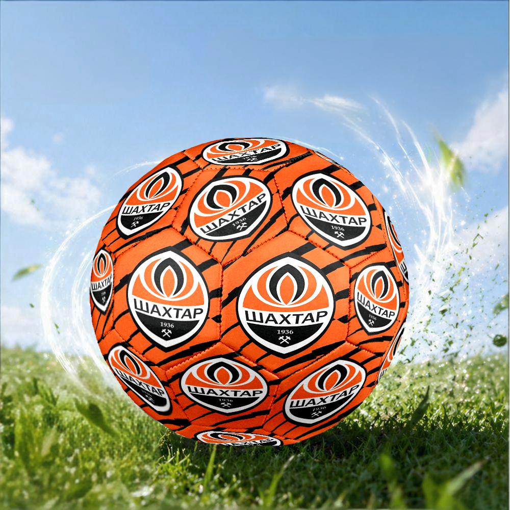 Shakhtar Donetsk Crest Design Size 5 Soccer Ball,Indoor/Outdoor Suitable for Training Matches Tournaments Practice Games Perfect Gift for Fan