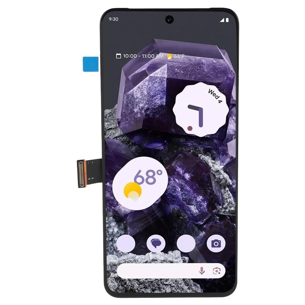 Замена экрана 6,2 дюйма для Pixel 8 5G GKWS6 G9BQD Поддержка отпечатка пальца 3D Touch ЖК-экран Дигитайзер в сборе с