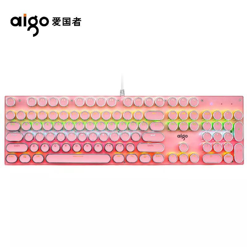 Механическая клавиатура aigo W930 Retro Punk RGB