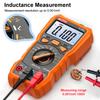 NJTY T21 Professional True RMS Digital Multimeter 6000 Counts True-RMS Auto/ Manual Range AC/DC Voltage Anti-Burn Voltmeter