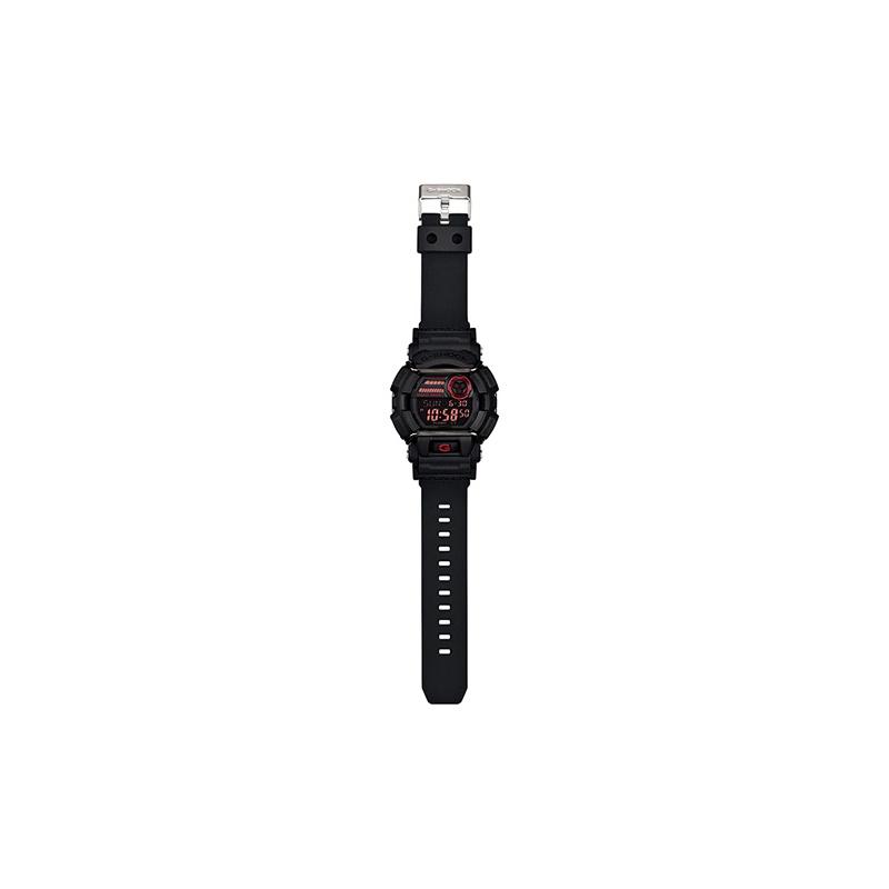 Casio Модные уличные стильные высококачественные ЖК-дисплей спортивные водонепроницаемые кварцевый механизм полимерный ремешок японские и корейские часы 5549,7 мм мужские GD-400-1