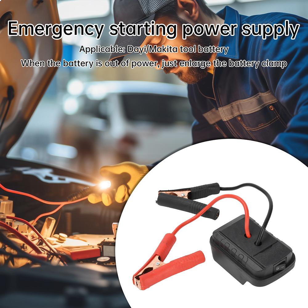 Портативный адаптер кабеля электроинструмента для литиевой батареи Makita, комплект аварийного питания, DIY-конвертер с двойным USB-портом