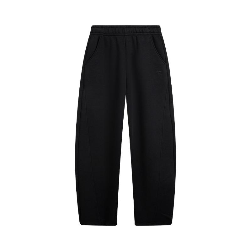 Li Ning Спортивный стиль Жизни Влагоотводящие Удобные Трикотажные Спортивные Штаны Женские Штаны AKLW188-2