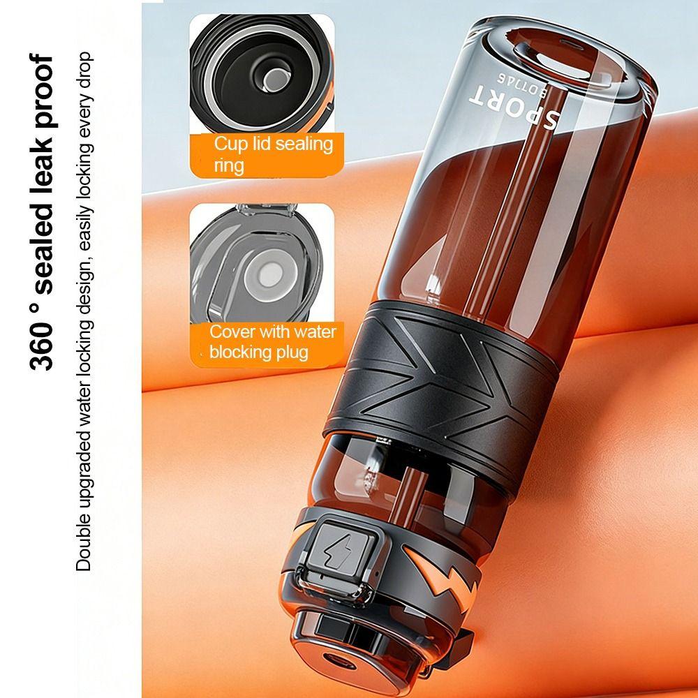 Large Capacity Water Bottle Cup Leak-proof Fitness Kettle Sports Water Bottle Outdoor Travel