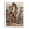 Blackfoot Indian Warrior Throw Blanket Summer Beddings Picnic Custom Soft Blankets