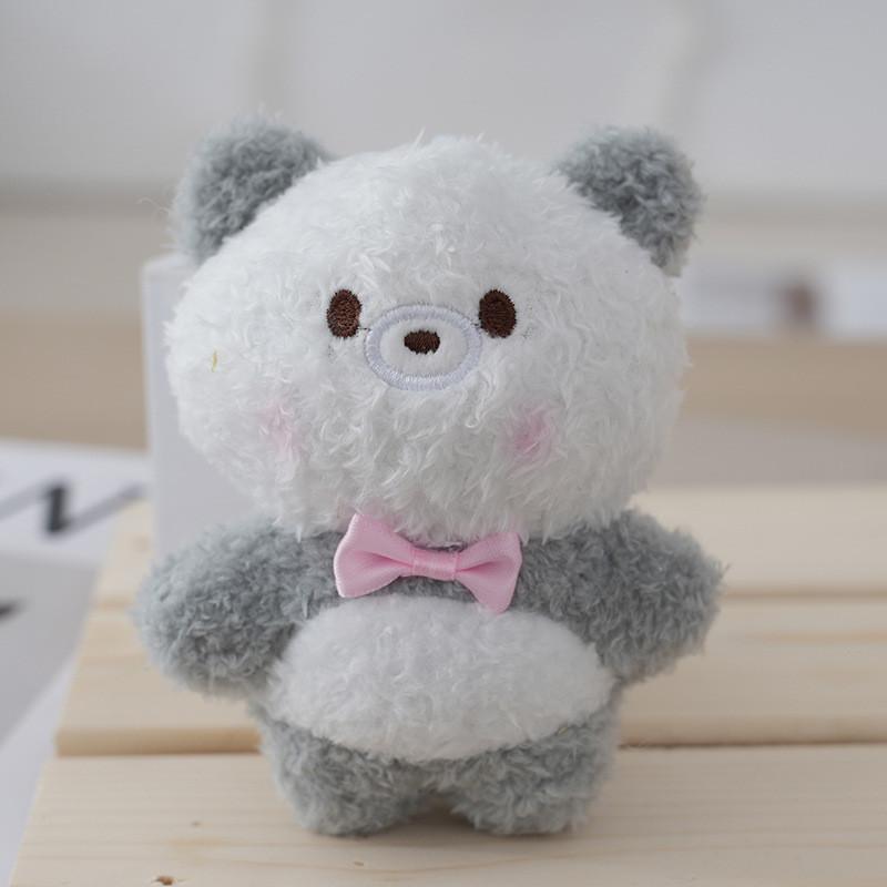 Очаровательный плюшевый брелок-кролик, мягкая игрушка из ПП-хлопка, милый кулон