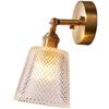 Modern Copper Glass Ball Wall Lamp Brass Wall Sconce for Restaurant Living Room