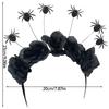 Eye Catching Bat Headband With Fabric Fashionable Headwear For Halloween Celebrations And Cosplay Event
