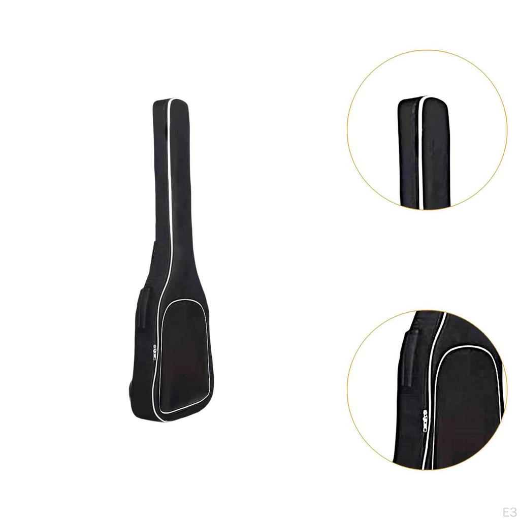 Чехол для акустической гитары Bass Bag с боковой ручкой и передними карманами