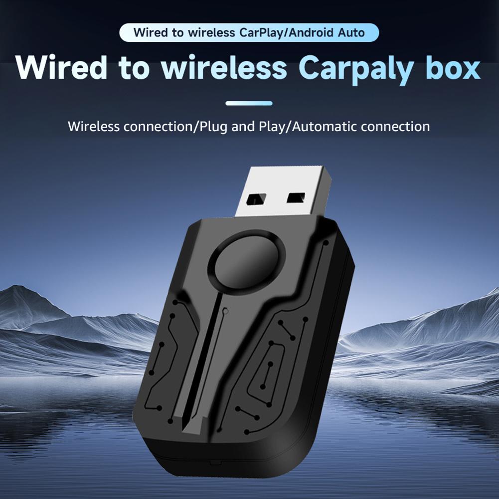 Беспроводной адаптер CarPlay Android Auto Carplay AI Box USB Plug and Play BT 5G WIFI для проводных автомобилей CarPlay Android Auto