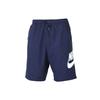 Hybrid Woven Shorts With Large Logo Men Shorts Obsidian CJ4441-410