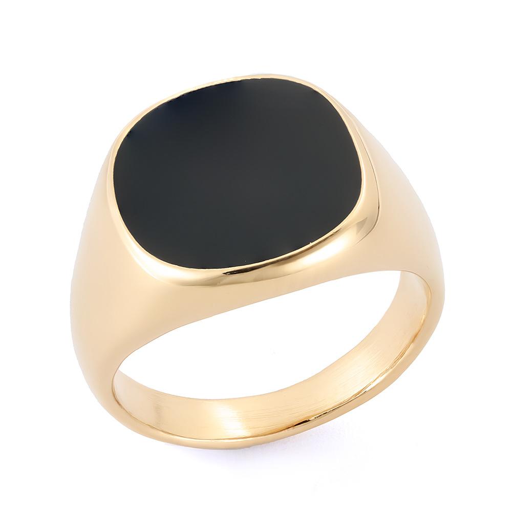 Персонализированное мужское модное мужское кольцо из эпоксидной смолы с раковиной абалона из нержавеющей стали, не тускнеющая бижутерия