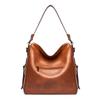 Women's Fashion Front Zipper HandBag Soft Pu Leather Crossbody Bag Ladies Tote Bag Large Capacity Sling Bag