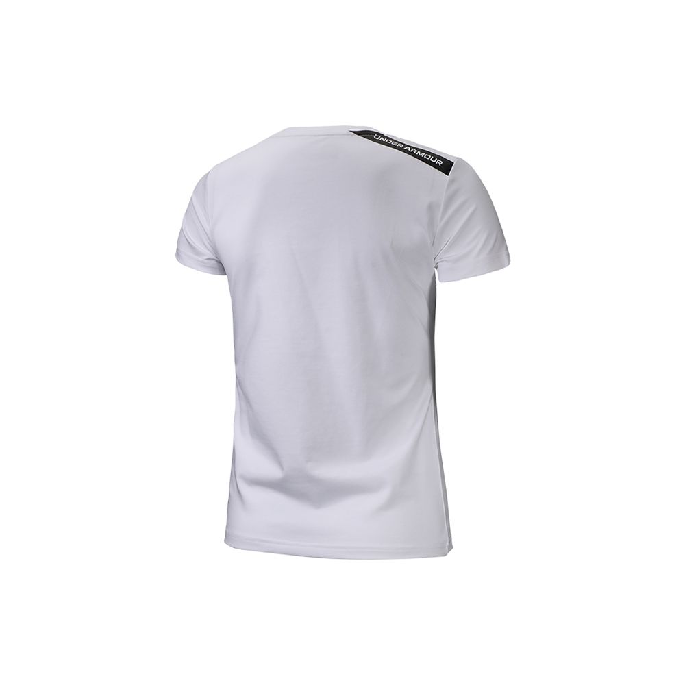 Under Armour Футболка с круглым вырезом и принтом логотипа, женская, белая 22500520-100