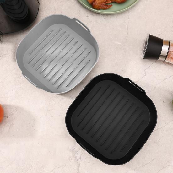 Силиконовый вкладыш для аэрофритюрницы, многоразовый вкладыш для корзины аэрофритюрницы, горшок, противень для запекания в духовке, аксессуар для приготовления в аэрофритюрнице