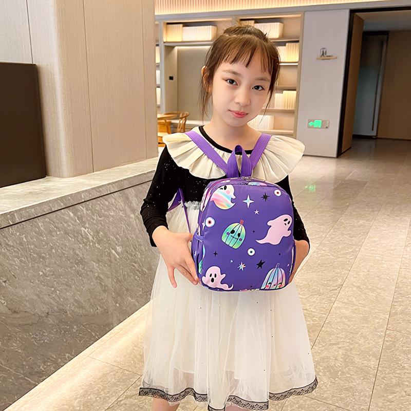 School Bag New Love Cartoon Small Class Lightweight Versatile Children's Bag Casual Spine Backpack