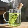 Glass Tea Infuser Glass Design Tea Strainer for Mug Fancy Filter Puer Herb Tea Tools Accessories