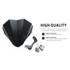 Motorcycle Windshield Wind Screen Shield Motorcycle Accessories Aluminum Black For Honda CB750 HORNET Cb 750 Hornet