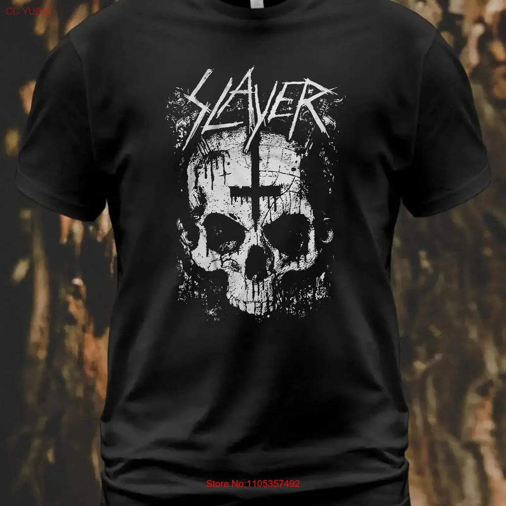 Cotton T Shirt Slayer Undisputed Attitude Kerry King Tom Araya Paul Bostaph Vintage Streetwear Casual Unisex Versatile
