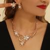 Fashion Jewelry Set Necklace Earrings For Women Ladies