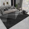 Nordic Geometric Crystal Velvet Carpet Home Decoration Living Room Bedroom Sofa Coffee Table Mat Cloakroom Balcony Mat