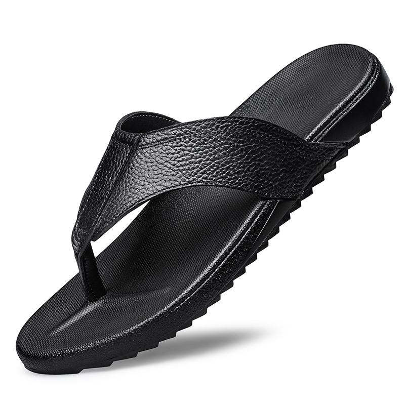 Fashion Cool Half Drag Brand Summer Beach Men Slippers Fashion Men's Casual Shoes Mens Beach Flip Flops Simple Male Flats Men's Shoes