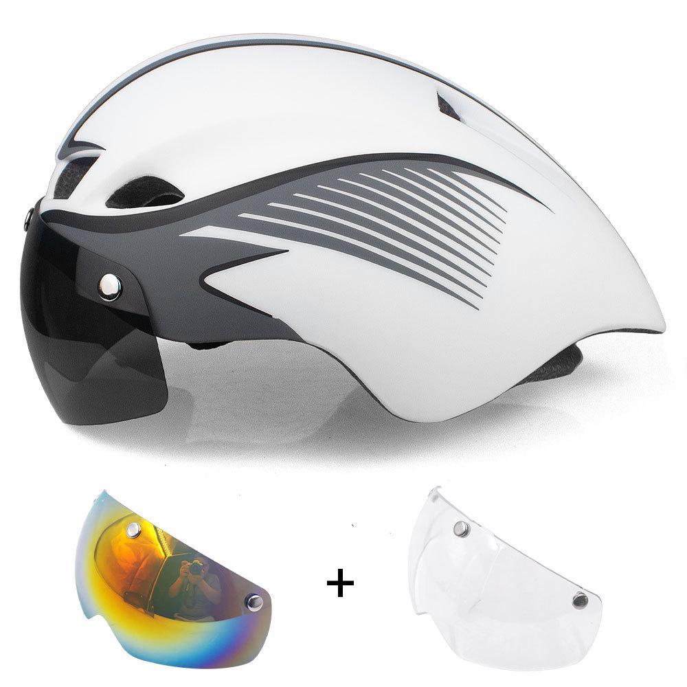 Шлем Wildside Triathlon TT с магнитными очками — новый велосипедный шлем, готовый к соревнованиям