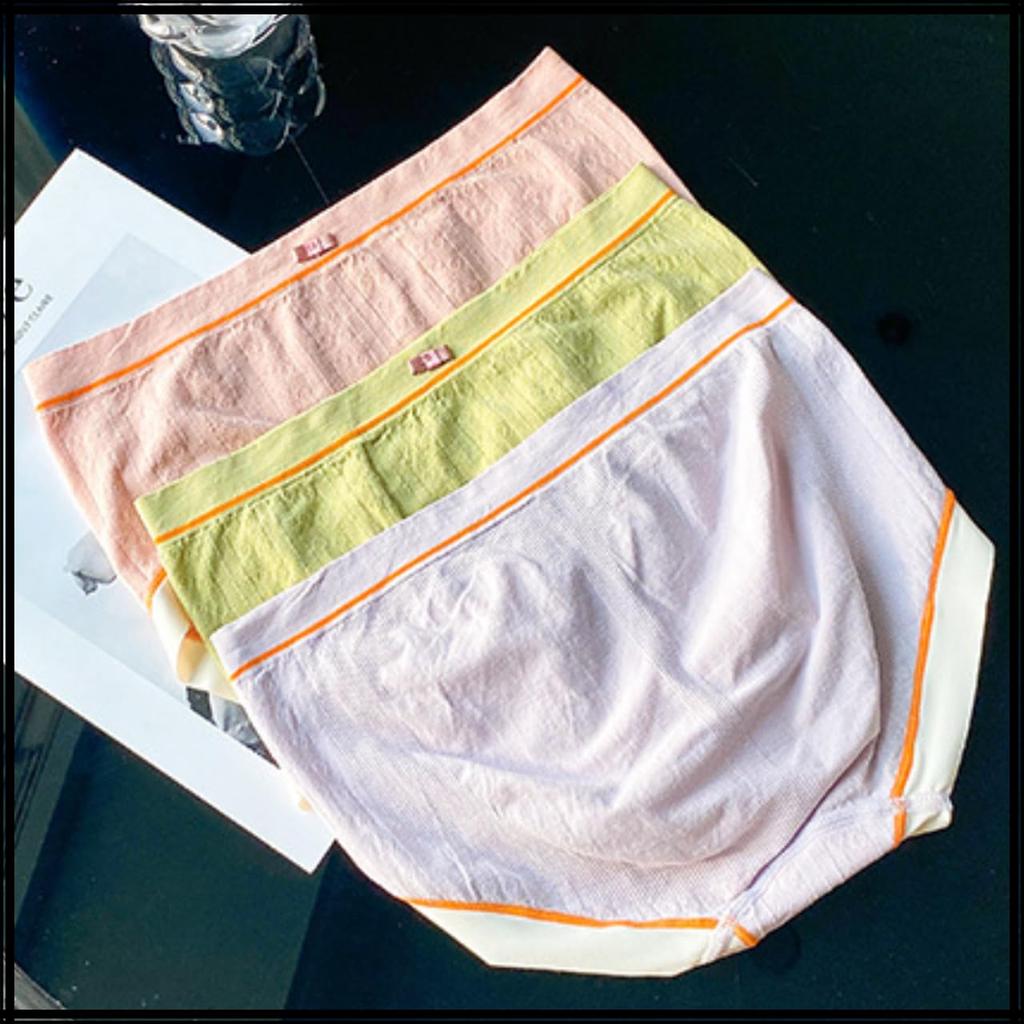 White Fang Soft Daily Pop Waffle TT543 Women's Panties, Cream,