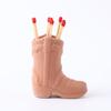 1шт креативные керамические спичечные сапоги Striker Matchpot Cowboy Boot держатель спичек поставляется с воспламенителем