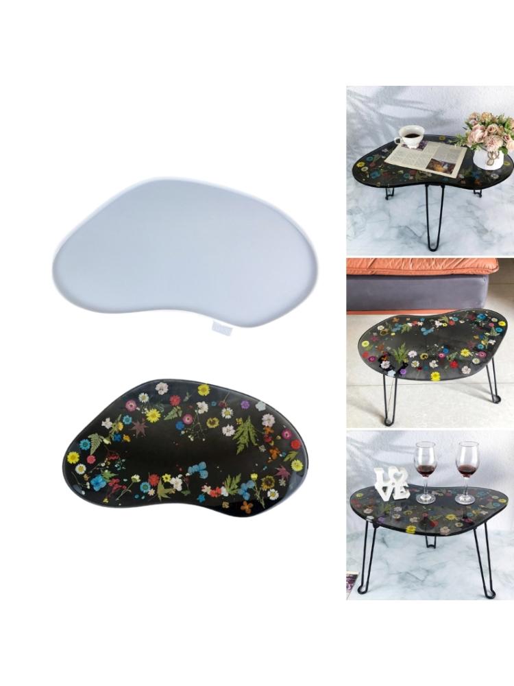 Силиконовые формы для рукоделия Небольшие настольные формы Небольшие настольные формы Формы для столов из смолы Уникальные формы для разделочных досок Формы для тарелок