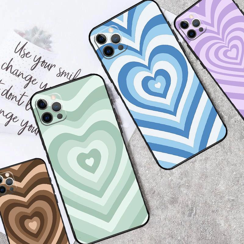 Colorful Heart Circle Love For Realme 15 10 11 12 13 14 Pro Plus C65 C67 C63 C61 C55 C51 C53 C35 C75 GT6 GT7 Pro Case