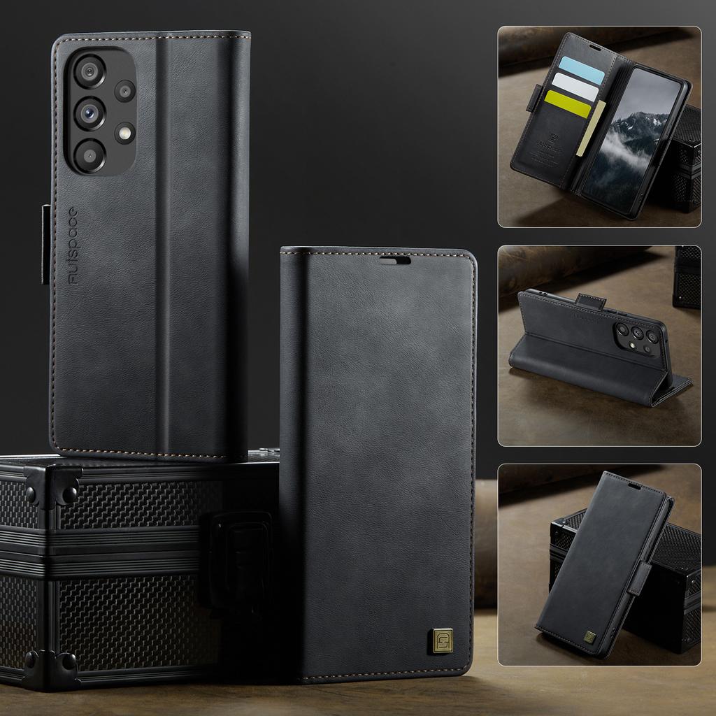 For Samsung Galaxy A53 5G  Wallet Case with Card Slots & Kickstand, 360° Protection Leather Case