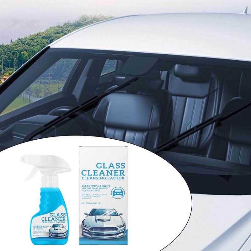 Windshield Oil Film Remover 120ml Car Glass Cleaner Car Window Cleaner For Remove Dirt Water Stains Windshield Cleaner Car