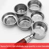 304 Stainless Steel Coffee Filter Mesh for Italian Coffee Machine - Single/Double Powder Bowl and Handle