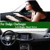 For Dodge Challenger SXT SRT 2015- Dashmat Dashboard Cover trument Panel Sunscreen Anti-Dirt Pad Dash Mat Ornaments