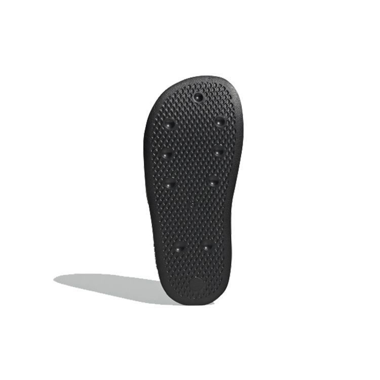 Adidas Adilette Lite Slide J Черно-белые детские кроссовки Core-Black Cloud-White EG8271