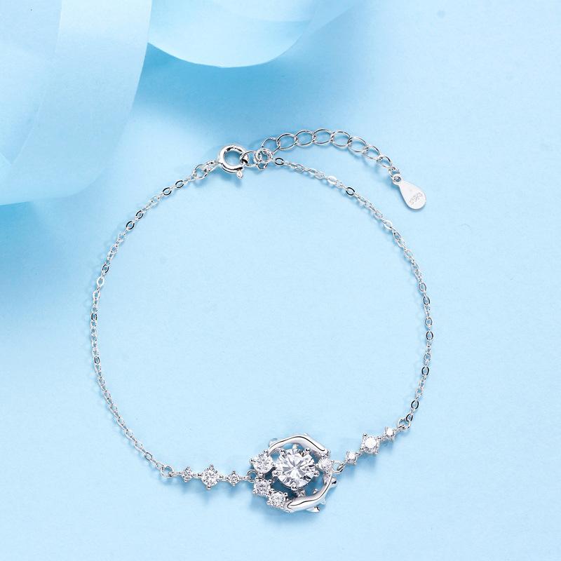 Women's Bracelet Women's High-end Sense Original Fish You Accompany Fashion Personalized Bracelet Bracelet Bracelet Jewelry Ins