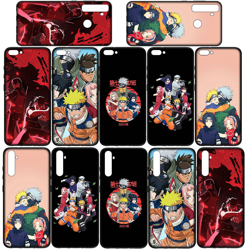 Phone Case for iPhone 17 15 16 Plus Redmi Note 14 12 11 13 Pro Max Huawei P30 P20 Lite OPPO A60 A40 A80 A18 A16 A54 Poster Uchiha Sasuke Naruto Cover