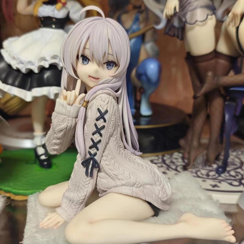 Вязаное платье ручной работы «Путешествие ведьмы» с украшением для девочек в стиле аниме