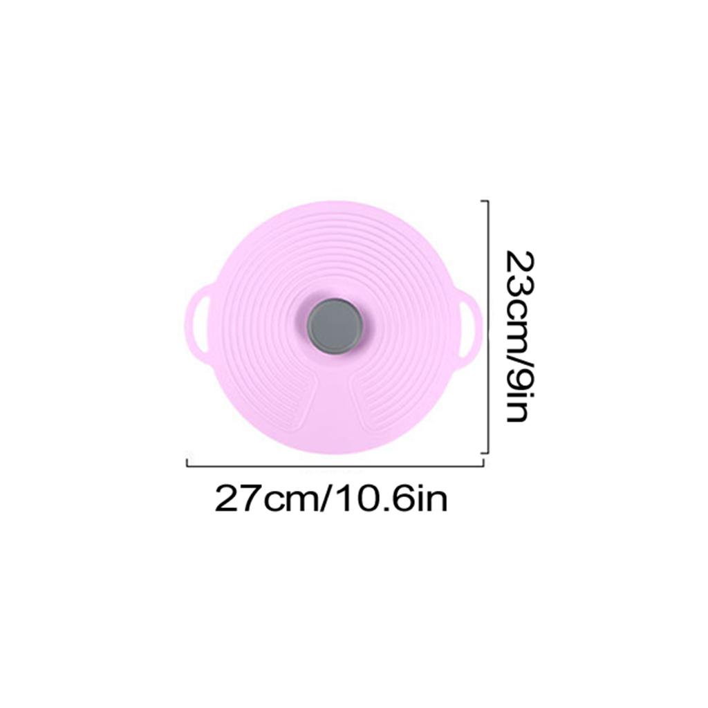 Leeseph Silicone Lids for Bowl, Reusable Sealed Suction Lids Fits Cups, Bowls, Plates, Pots, Pans, Food Storage Kitchen Gadgets