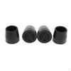 4 Ferrule Rubber Crutch Tip Securely On Broken Ground Rock Mud