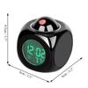 Температура Дома С ЖК-дисплеем Часы-Таймер для Гостиной для Прикроватной Тумбочки Проектор Будильники