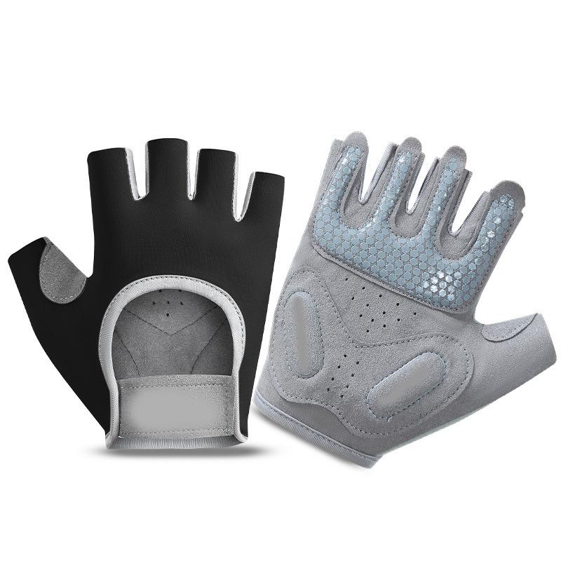 Coexistence 2026 New Arrival Half Finger Non-Slip Protection Polyester Outdoor Indoor Sport Fitness Exercise Weight Gloves
