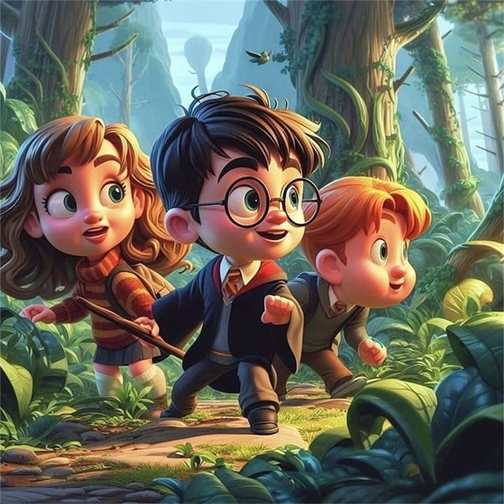 Гарри Поттер Школа Магии Хогвартс Набор для Алмазной Живописи и Вышивки Крестом 5D DIY Мозаика Искусство Вышивка Декор для Дома Рукоделие Подарок