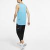 Nike Сплошные укороченные повседневные брюки для бега, мужские брюки, черные CJ5785-010